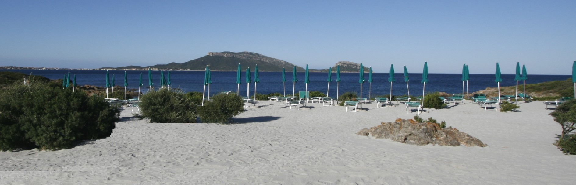 La Spiaggia riservata del Hotel Baia Aranzos Hotel  Sardegna